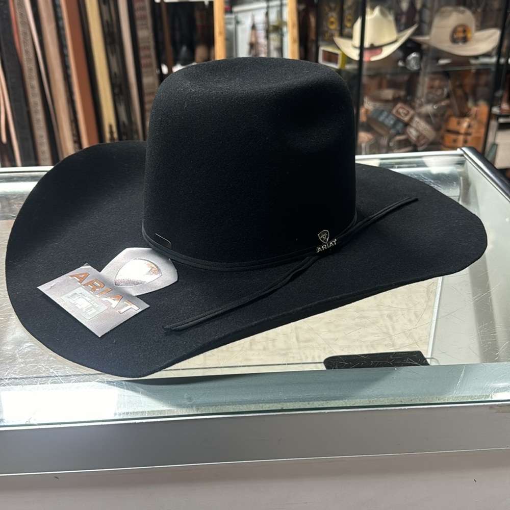 Ariat Black cowboy hat - Picture 2 of 6